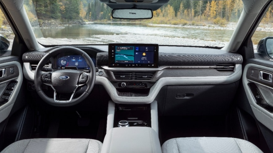 2026 Ford Explorer interior