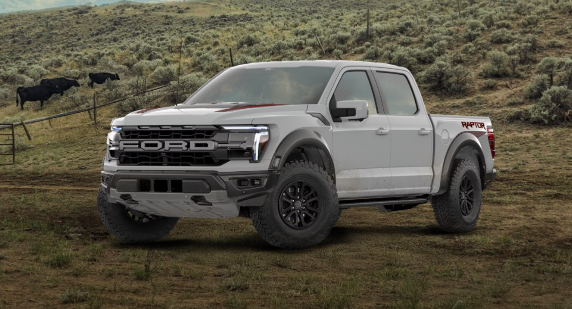 Gray 2026 Ford F-150 Raptor
