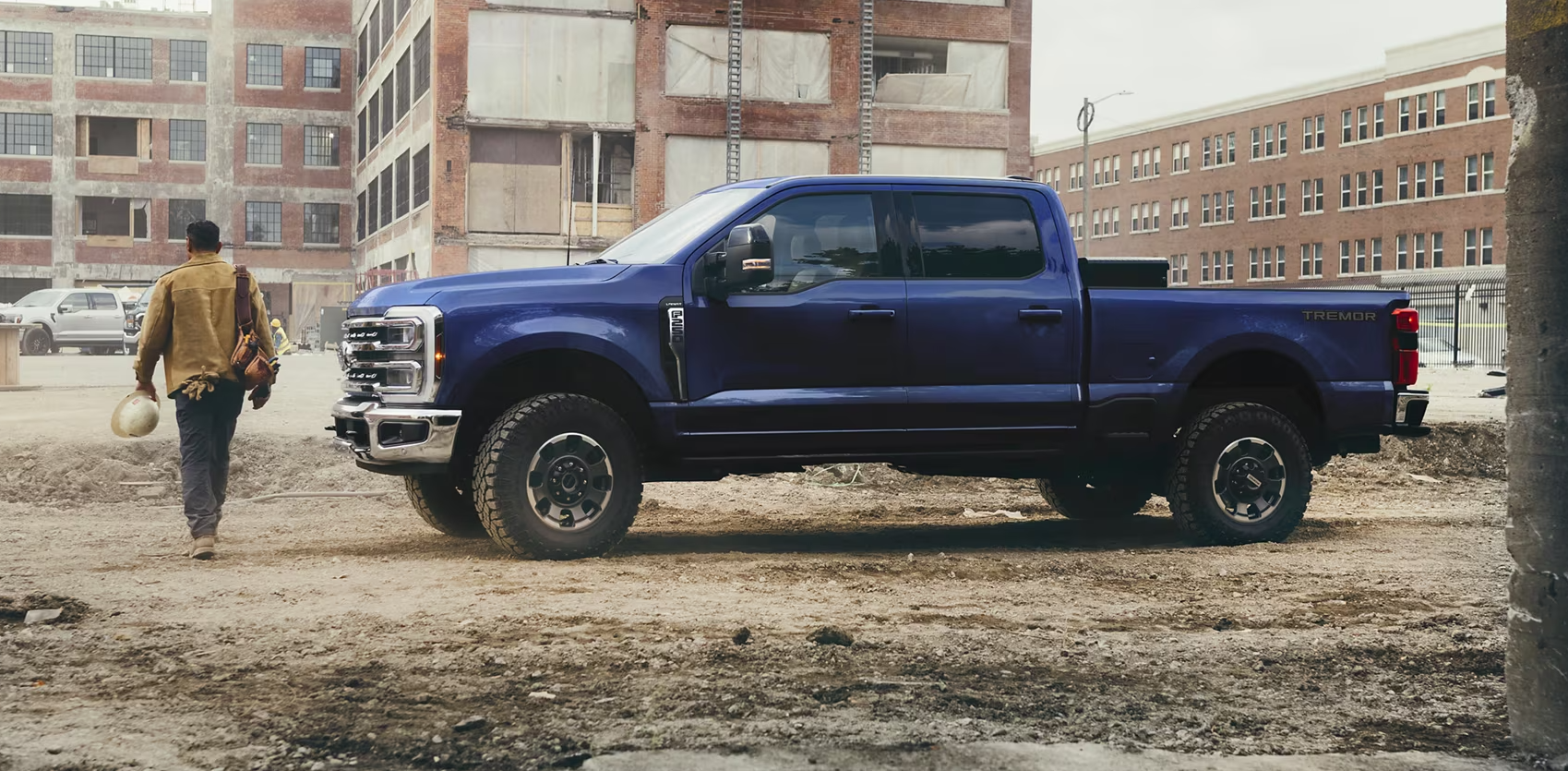 2026 Ford F-250 parked on worksite