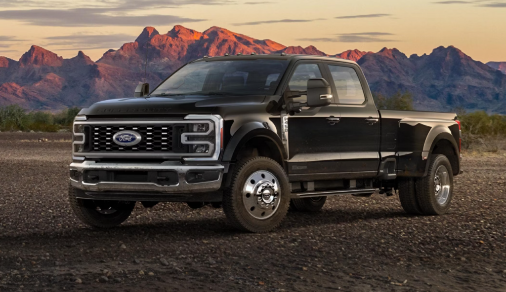 Black 2026 Ford Super Duty