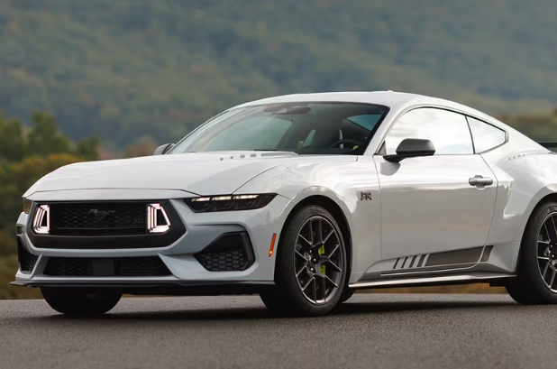 White 2026 Ford Mustang