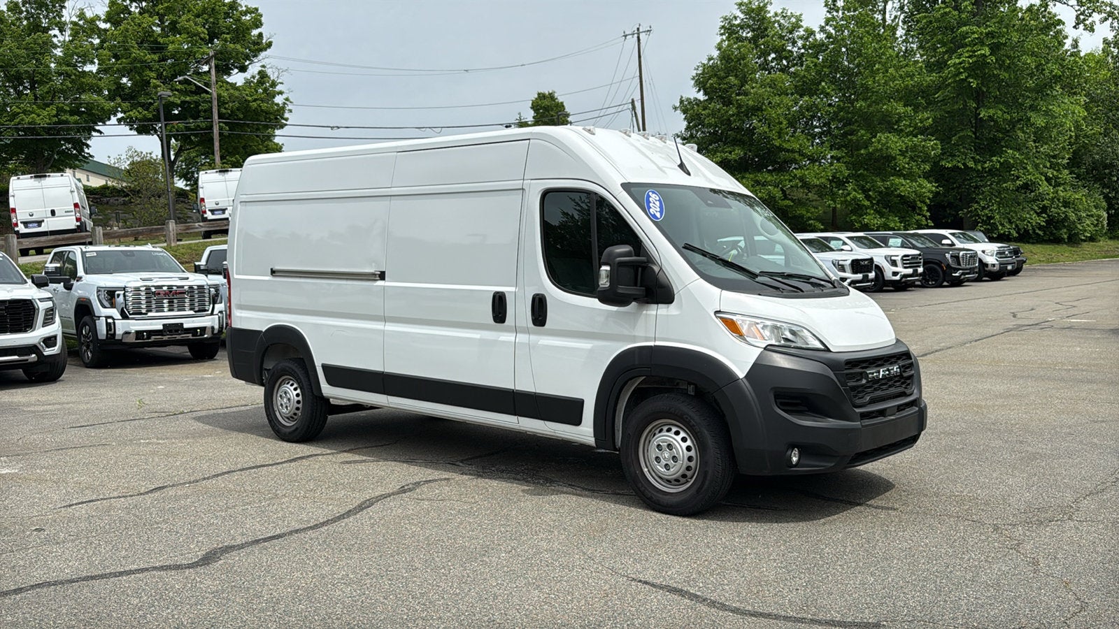 2026 RAM ProMaster 2500 Cargo Van Tradesman High Roof 159" WB w/Pass Seat