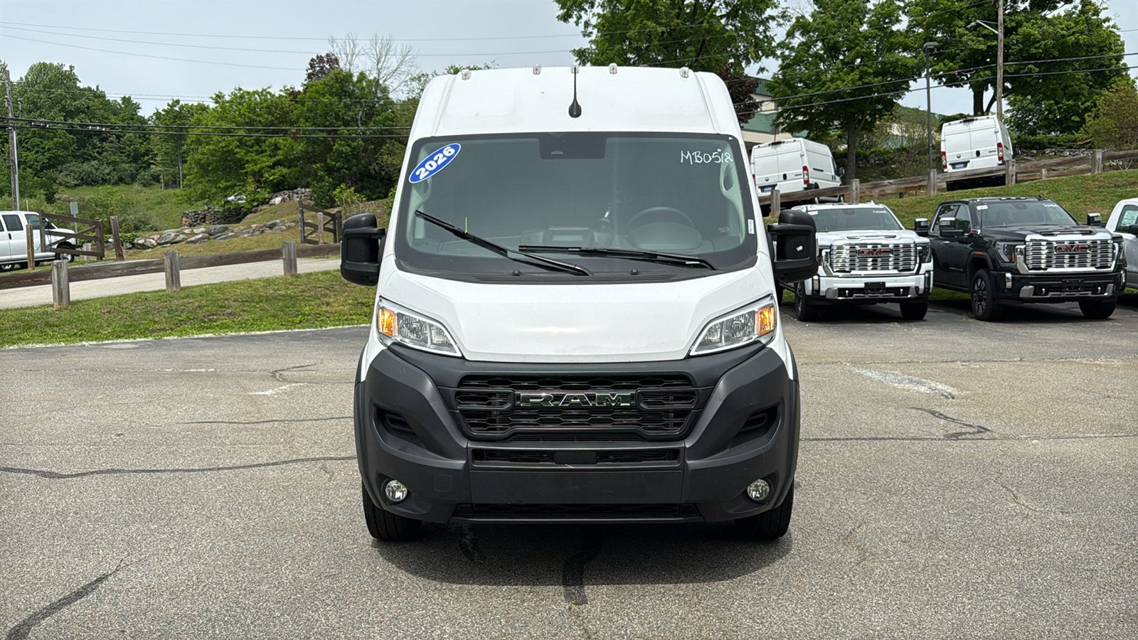 2026 RAM ProMaster 2500 Cargo Van Tradesman High Roof 159" WB w/Pass Seat