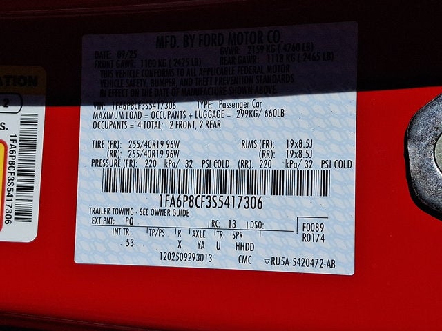 2025 Ford Mustang PREMIUM