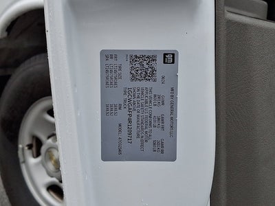 2024 Chevrolet Express Cargo Van RWD 2500 Regular Wheelbase WT