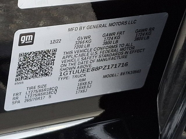 2023 GMC Sierra 1500 AT4