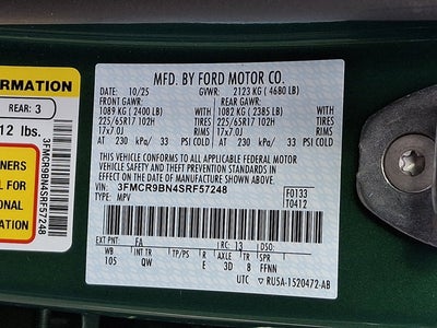 2025 Ford Bronco Sport Big Bend