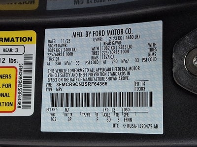 2025 Ford Bronco Sport Outer Banks