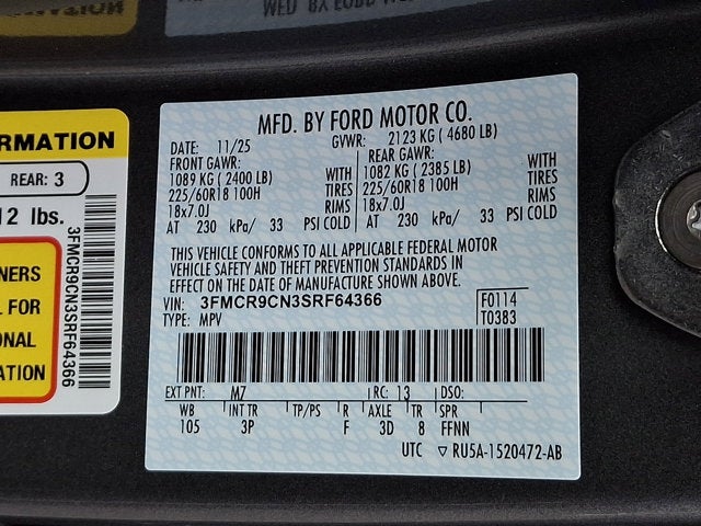 2025 Ford Bronco Sport Outer Banks