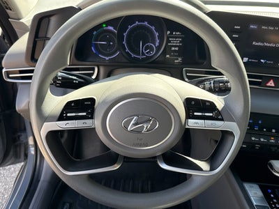 2023 Hyundai Elantra Hybrid Blue