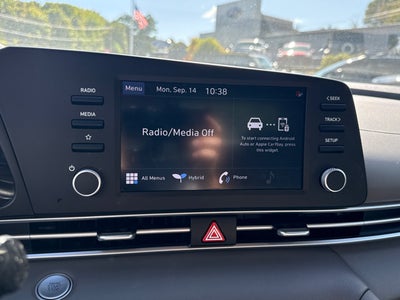 2023 Hyundai Elantra Hybrid Blue