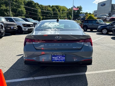 2023 Hyundai Elantra Hybrid Blue