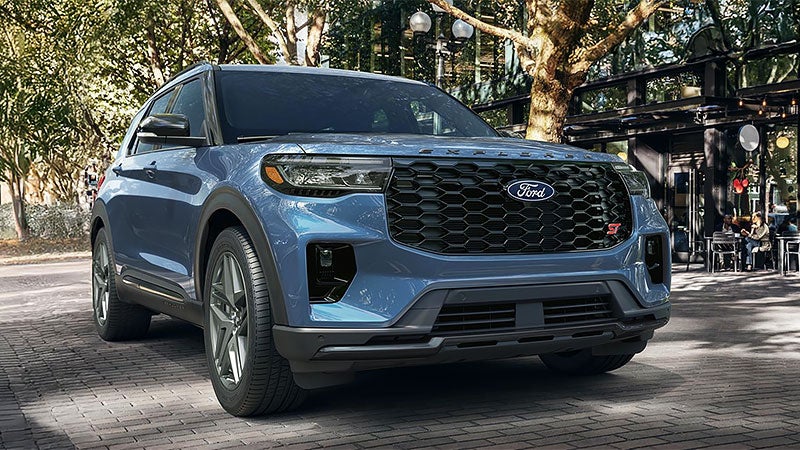 Blue 2027 Ford Explorer