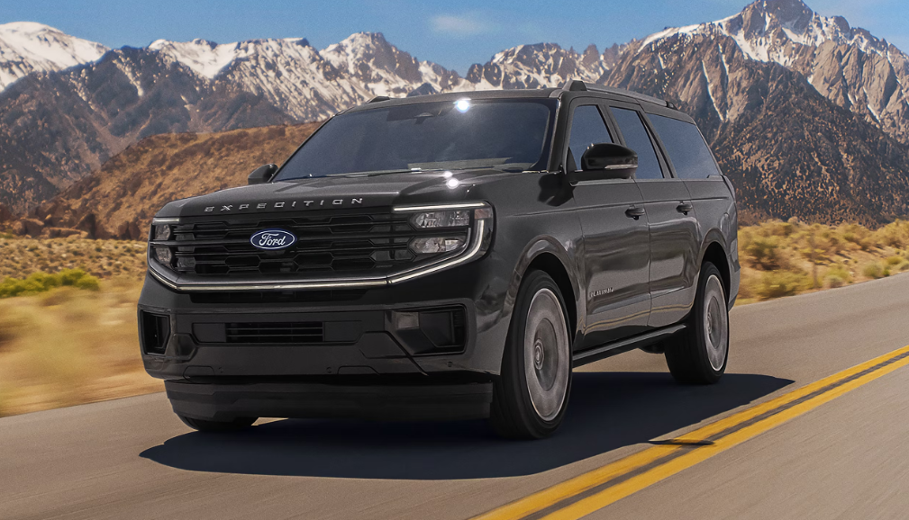 Black 2027 Ford Expedition Platinum