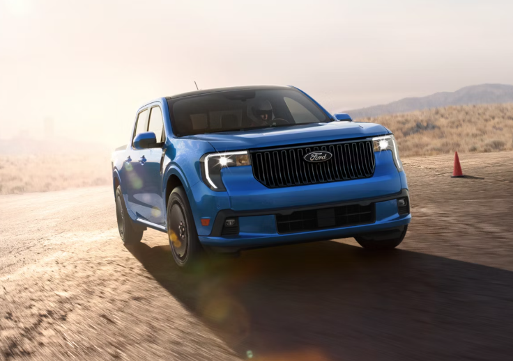 Blue 2026 Ford Maverick Hybrid
